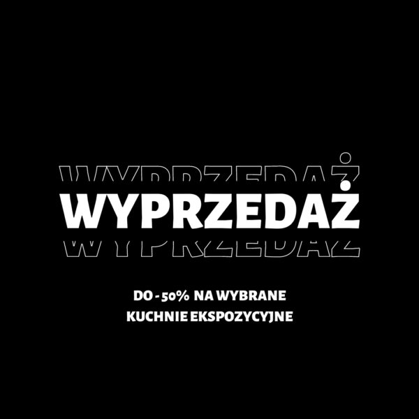 wyprzedaż kuchni ekspozycyjnych
